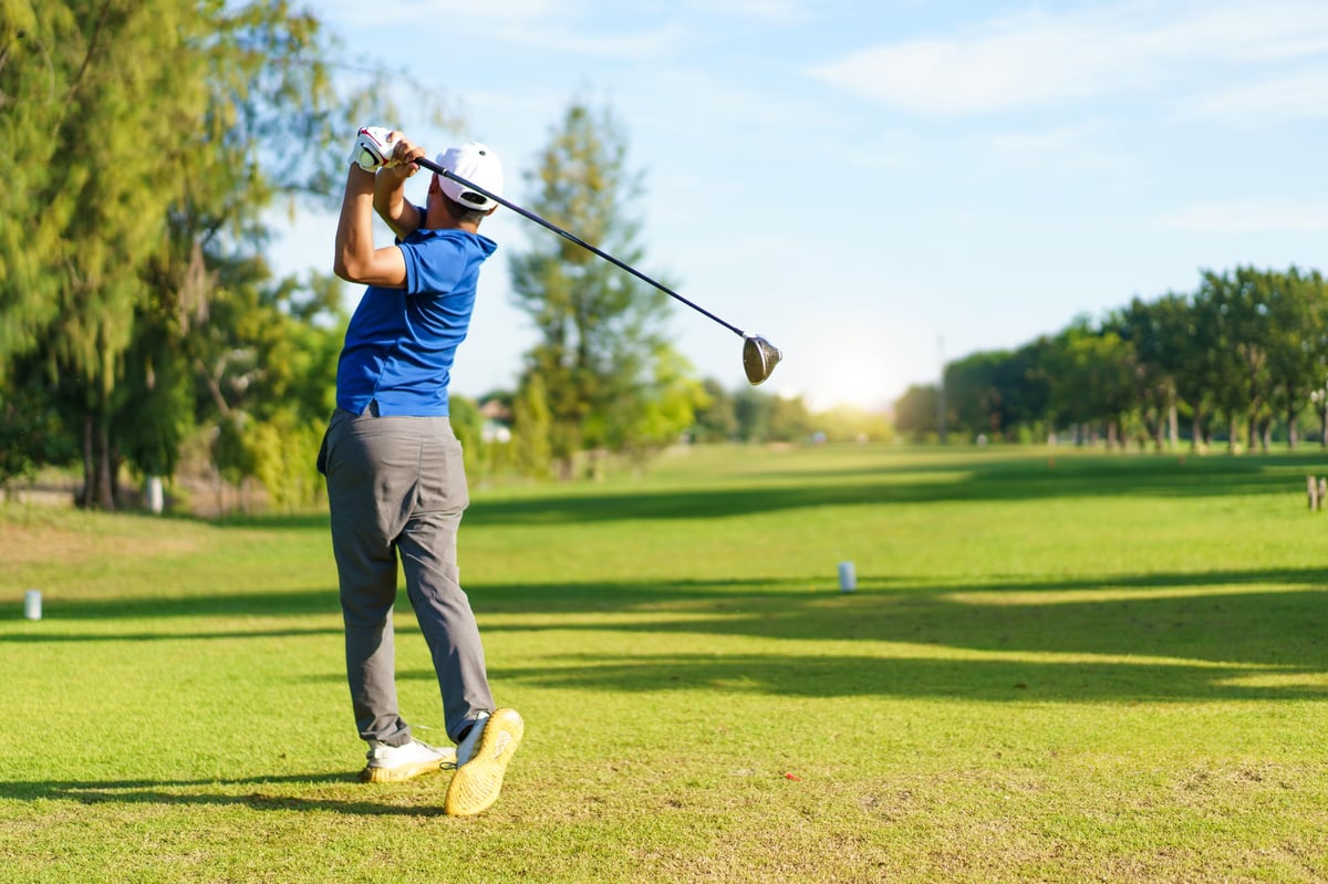 Beautiful Turkish golf course with Mediterranean scenery