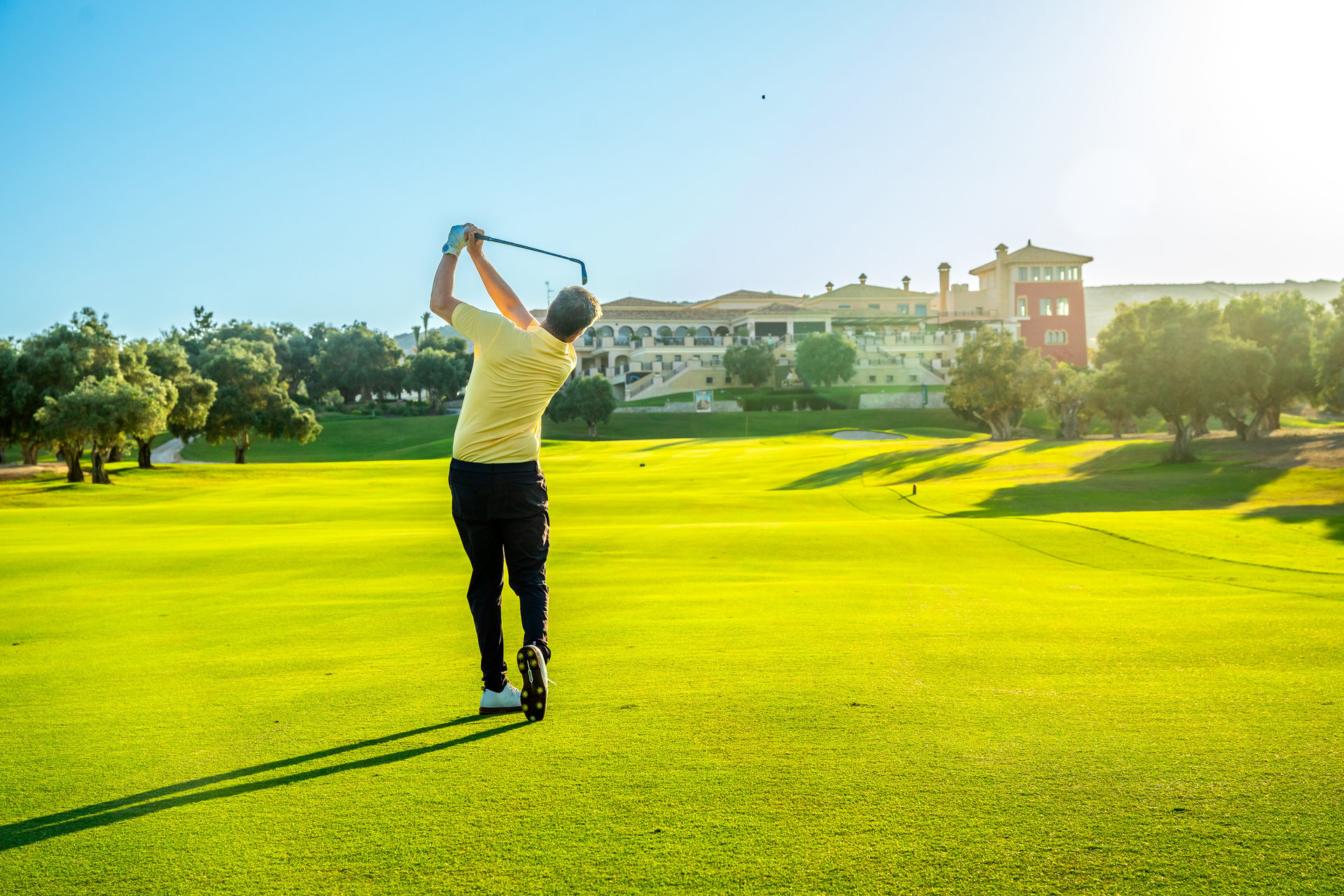 Championship golf course at Benalma Hotel Costa del Sol